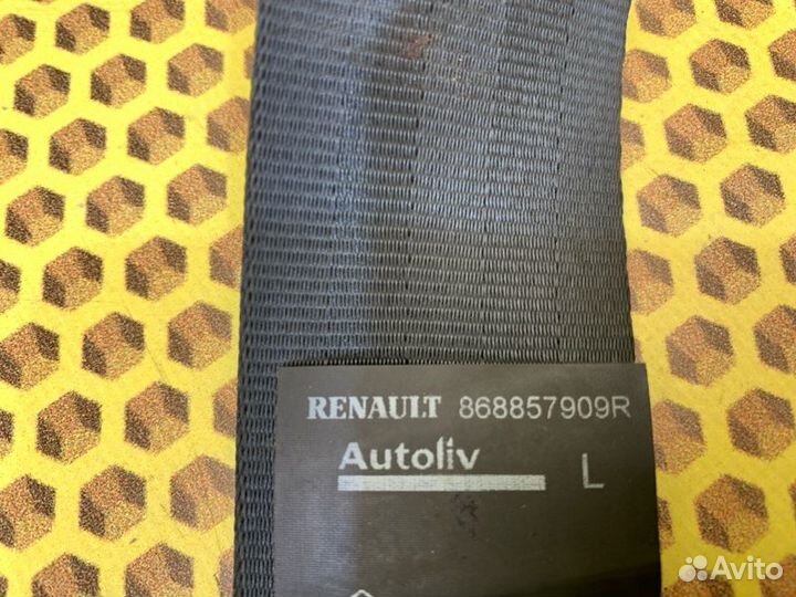 Ремень безопасности передний левый Renault Logan