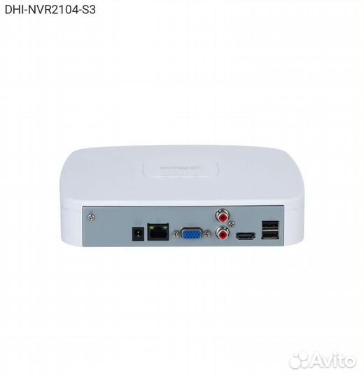 Видеорегистратор Dahua NVR2104-S3 4-channel, 1-bay