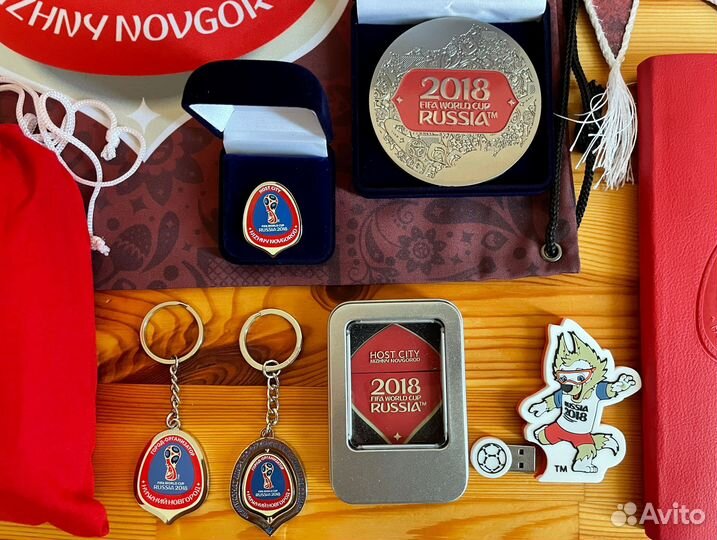 Набор организатора FIFA 2018. 17 предметов