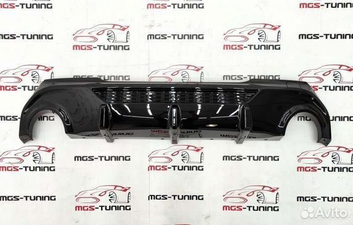 Диффузор M-Performance 1x1 черный глянец BMW 1 F40