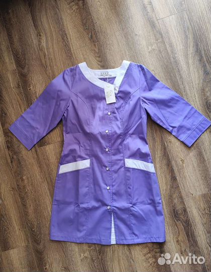 Халат медицинский женский размер новый 40,42,44