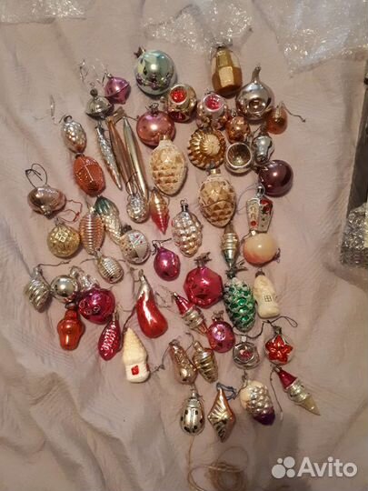 Елочные игрушки СССР