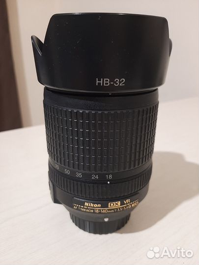 Объектив Nikon 18-140mm f/3.5-5.6G ED VR DX AF-S