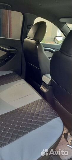 Чехлы Кия Рио Оксфорд серый экокожа