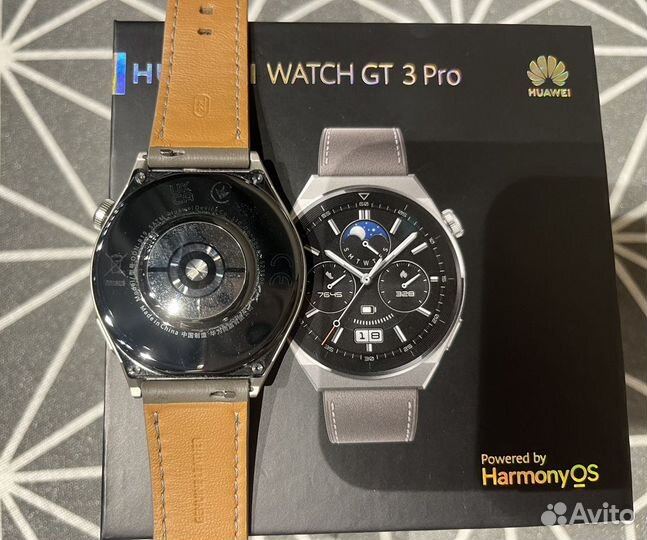 Часы Huawei watch GT 3 Pro 46 мм NFC RU, черный