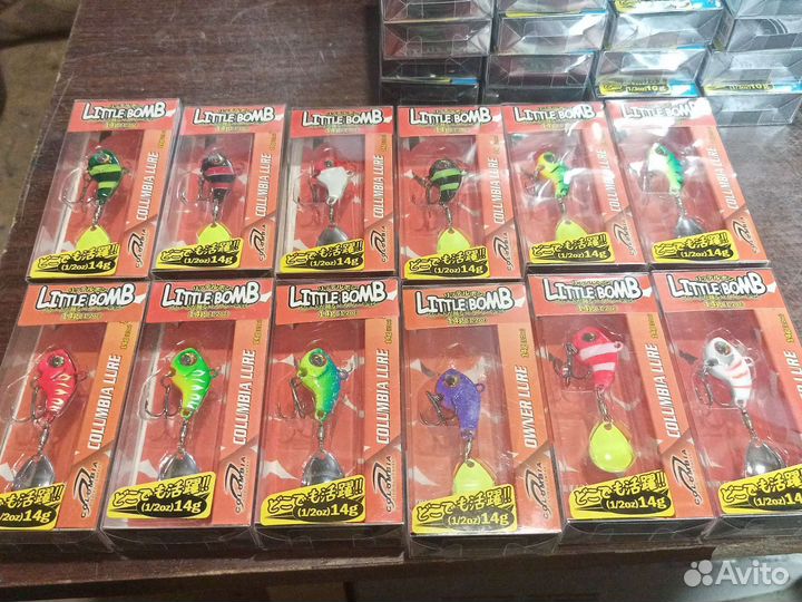 Tail spinner little bomb, теил спиннер 26 штуки