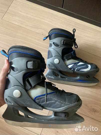 Коньки хоккейные детские Merlin 34-36 размер