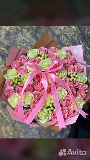 Букет из мыла