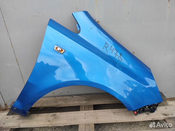 Крыло переднее правое на Opel Corsa D