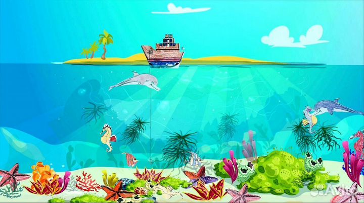 Готовый бизнес живые рисунки Защита экологии Океан