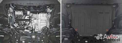 Защита картера seat Leon 2013-2015