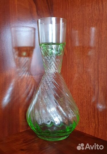 Штоф с крышкой-стопкой (времён СССР)