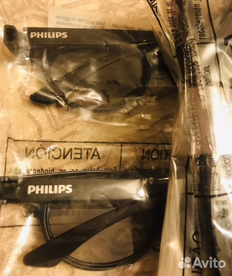 Очки 3D к TV philips За 4 шт