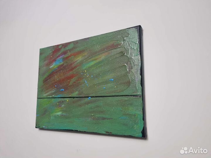 Картина акрилом на холсте 30х40 