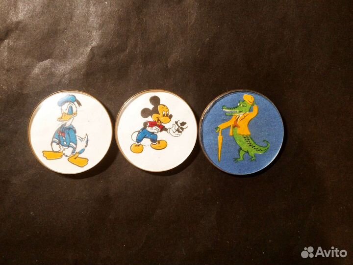 Советские значки детские