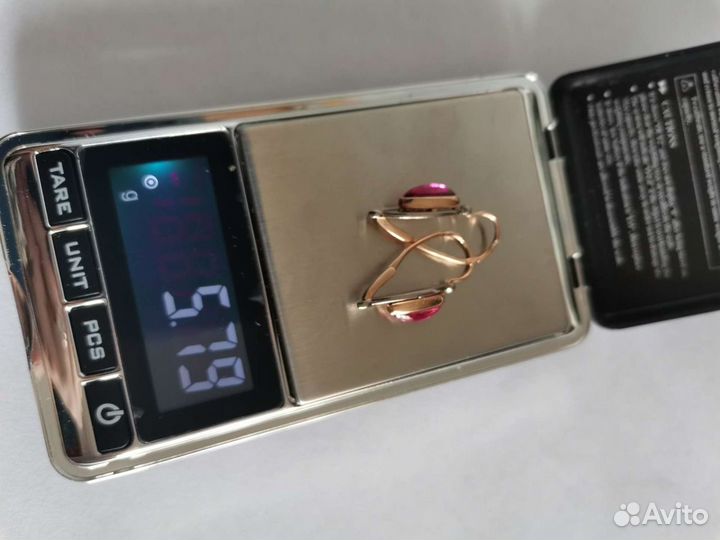 Золотые серьги 585 проба СССР