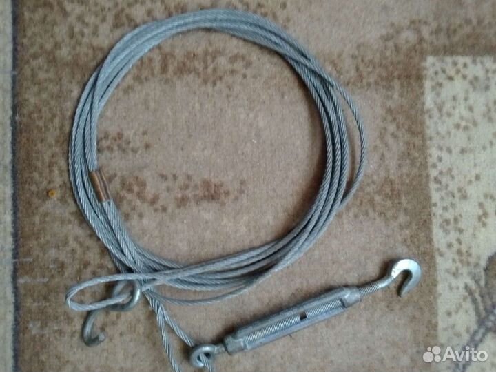Талреп крюк-кольцо с тросом