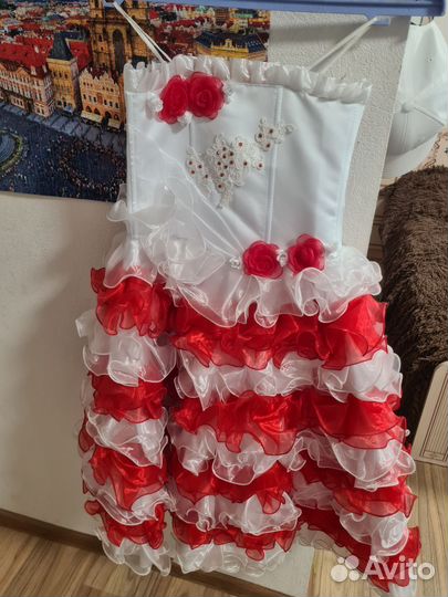Платье для девочки на выпускной 140