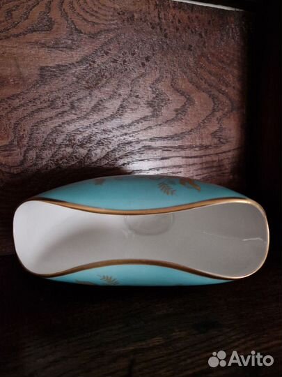 Фарфоровая салфетница, вазочка Lettin Германия