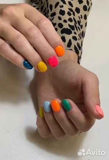 Маникюр гель лак