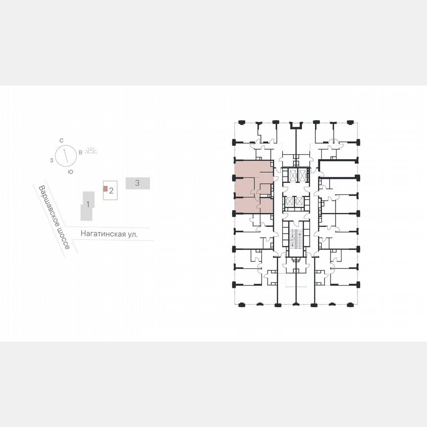 2-к. квартира, 69,5 м², 21/28 эт.