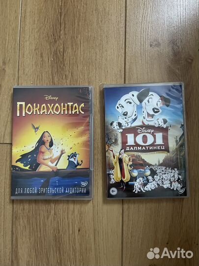 Диск dvd мультфильмы