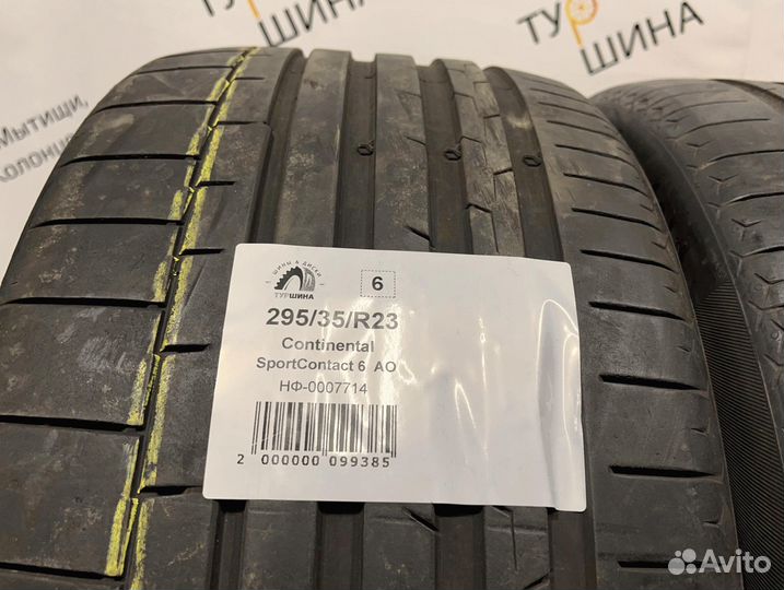 Continental SportContact 6 295/35 R23 94Y