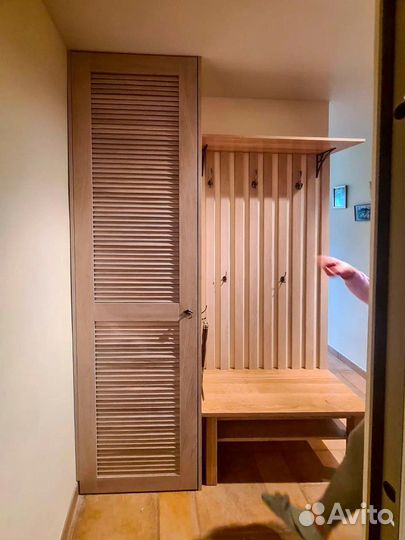 Жалюзийные фасады из натурального дерева