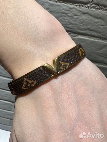 Браслет кольцо luis vuitton