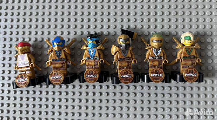 Lego ninjago минифигурки