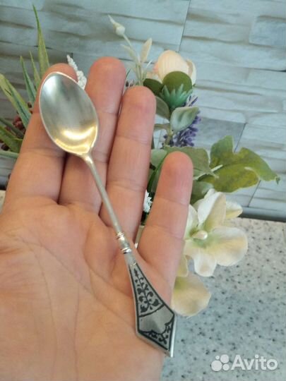 Ложка чайная 875 проба СССР