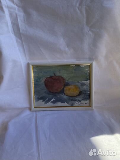 Картина акварель А5