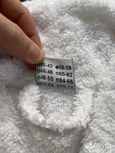 Халат махровый