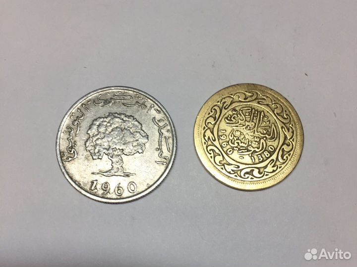 Монеты Турции, Туниса, Марокко, юар