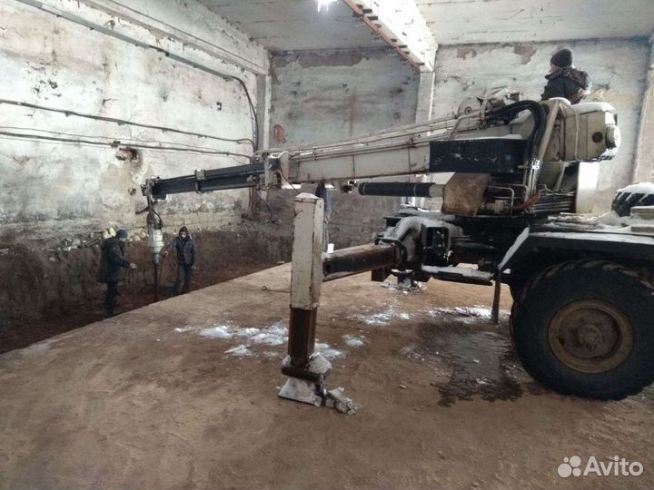 Ямобур, фундамент, винтовые сваи, лэп