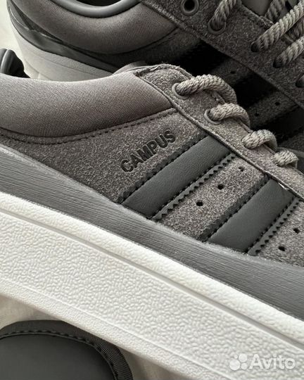 Кеды Adidas Campus x Bad Bunny Grey