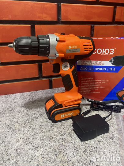 Шуруповерт Союз дшс-12-1-промо (Новый)