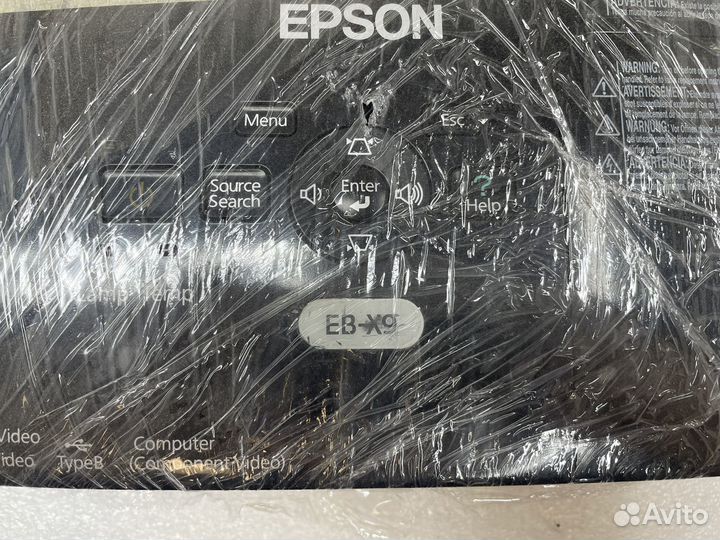 Проектор Epson EB-X9 неисправный