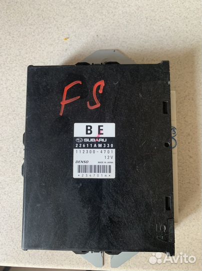 Блок управления двигателем субару 2,5