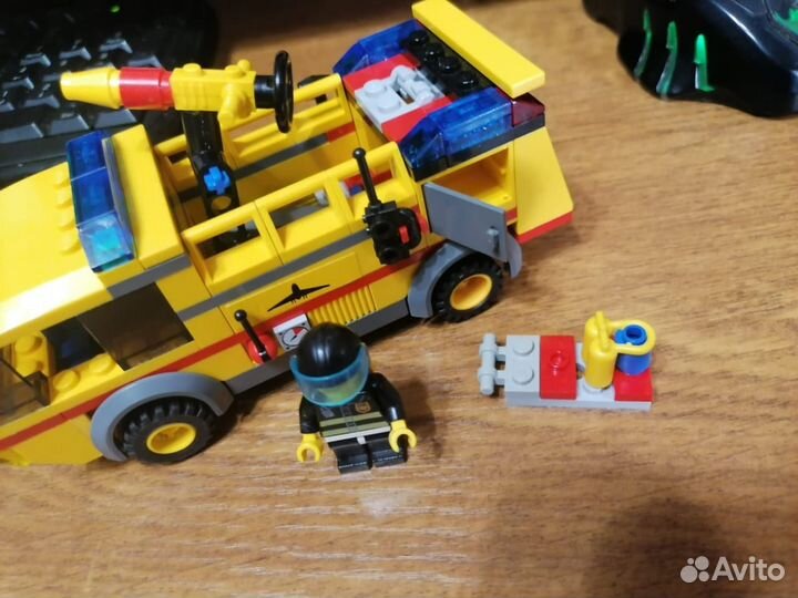 Lego city 7891 пожарная машина