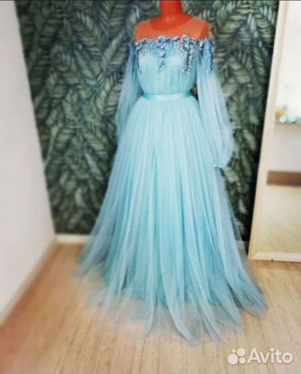 Платье на выпускной пышное