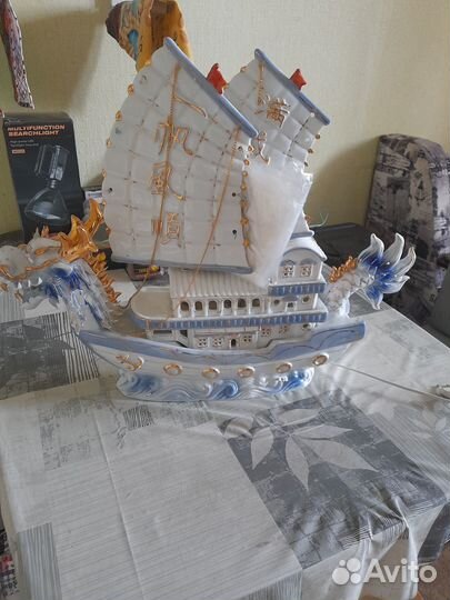 Корабль светильник