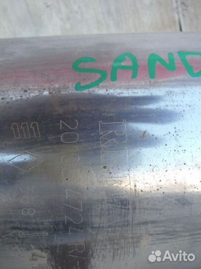 Глушитель (задняя банка) Renault Logan 2 Sandero 2