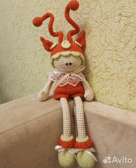 Интерьерная кукла ручной работы