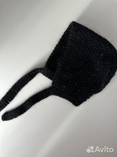 Чепчик с пайетками