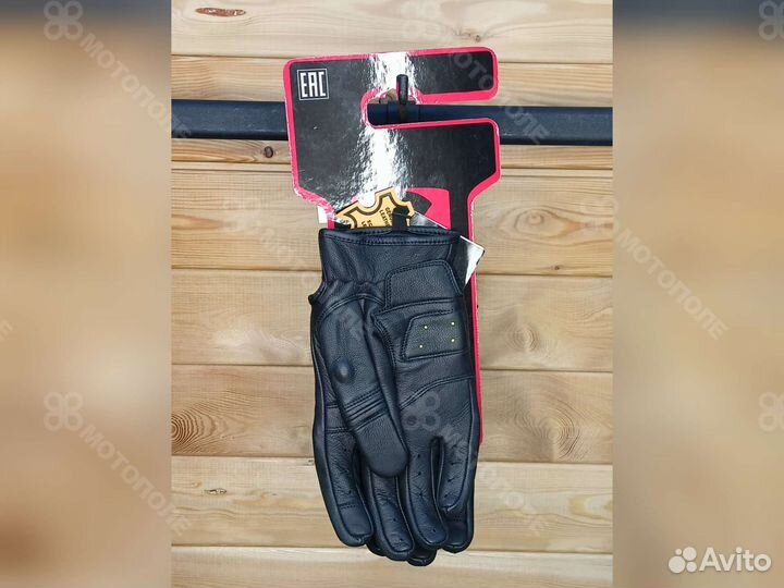 Starks Мотоперчатки Alfard (кожа) черный муж