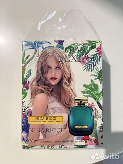 Духи nina ricci chant d'extase