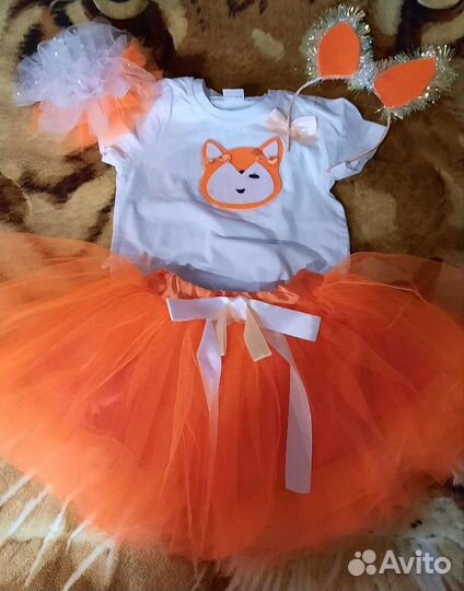 Костюм лисички прокат