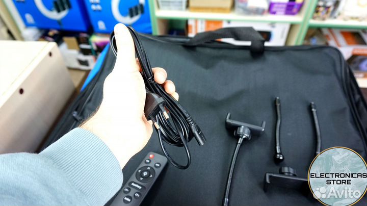 Кольцевая Лампа 54 см с Штативом Ярко-Белая RL 21