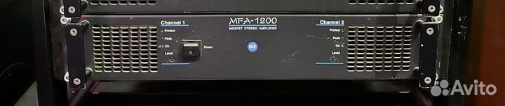 Колонки сабвуфер RCF PFR180SW комплект усилителем